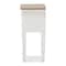Baxton Studio Dauphine Oak and White Wash Distressed Finish Wood Nightstand 137-7575 - alternate 8
